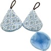 miwaki tk01 WH Triangle Pot Holder, Set of 2, Heat