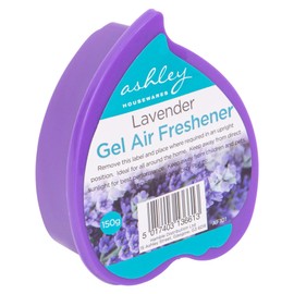 1x Lavender 150g Gel Air Freshener - Strong Home Bathroom Toilet Bedroom Kitchen Room Fragrance Fresheners Odour Eliminator Neutraliser - By Ashley