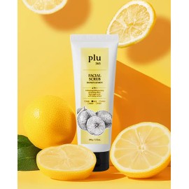 DAISO Plu365 Facial Scrub 100g Honey Lemon Flavor