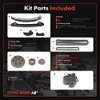 A-Premium Kit de Cadena de Distribución del Motor con Guía