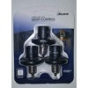 Westek Candelabra 3-Pack Light Control (Saves Energy, Dusk to Dawn,