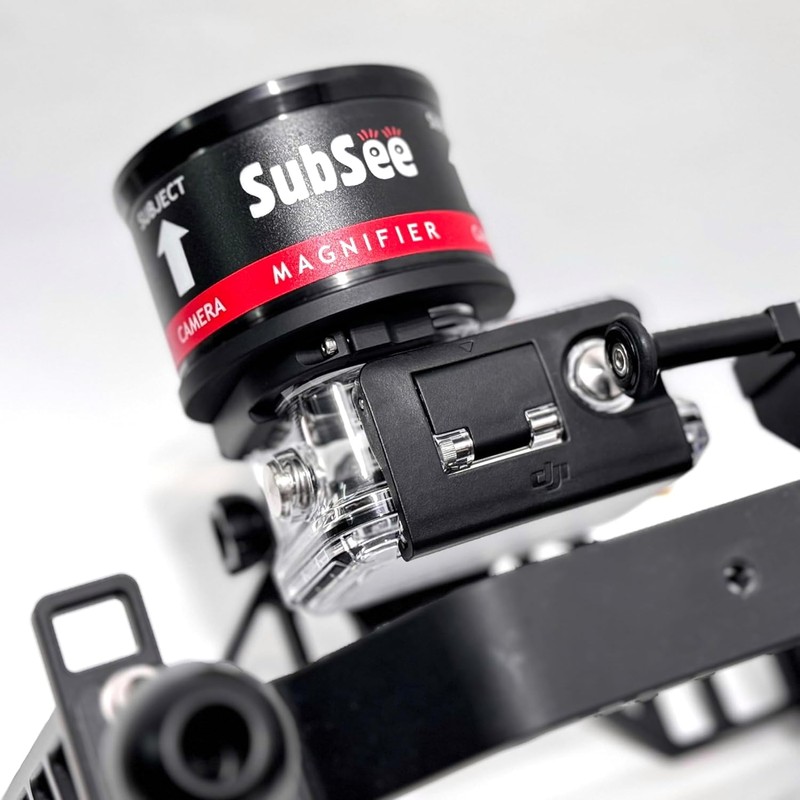 Original Waterproof Case Compatible with DJI Action M67 Lens Adapter