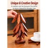 4-Piece Bamboo Trivet Set for Hot Pots & Pans –