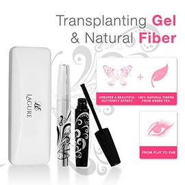 400x Silk Fiber Lash Mascara - Best for Thickening & Lengthening Eyelashes - Premium Quality, Last All Day, Waterproof, Smudge proof, Hypoallergenic -