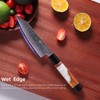FINDKING 5 Inch Small Kitchen Utility Knife, Sharp Fruit Paring
