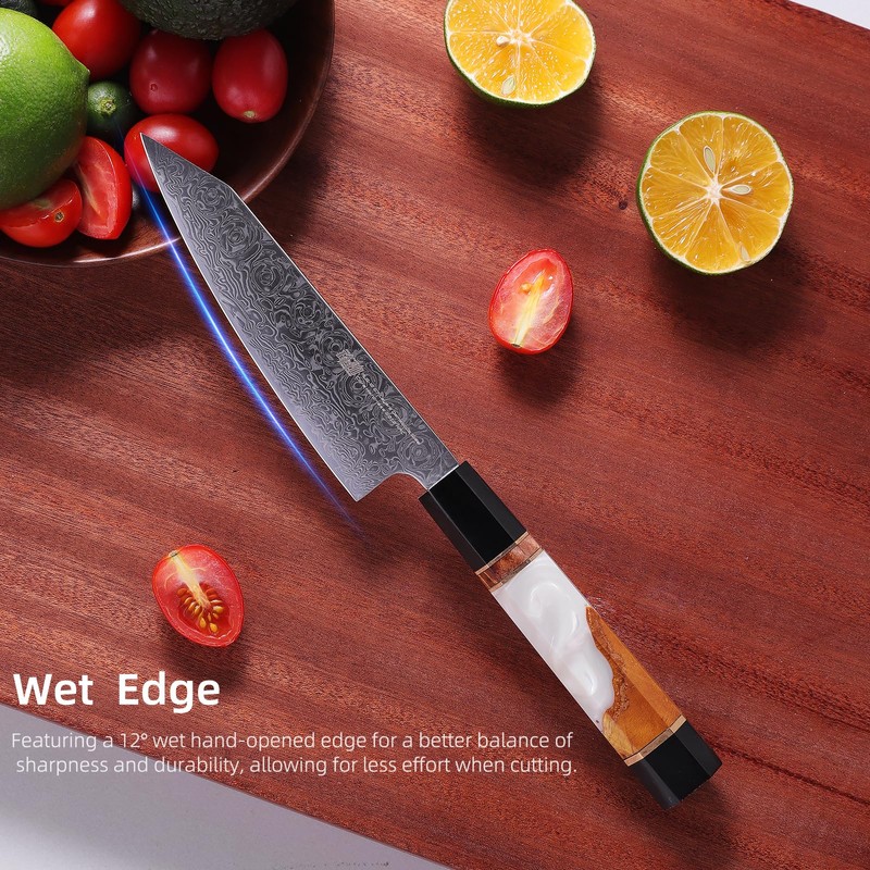 FINDKING 5 Inch Small Kitchen Utility Knife, Sharp Fruit Paring