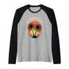 Homeopath Special Edition Sunset Palms Raglan Baseball Tee