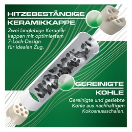 PURIZE Bag | 250 XTRA Slim Size Activated Carbon Filters (Special Set) Lilac