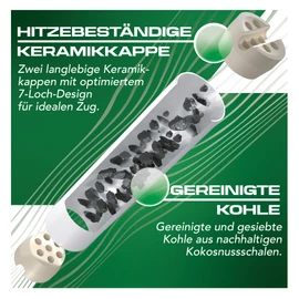 PURIZE Bag | 250 XTRA Slim Size Activated Carbon Filters (Special Set) Lilac