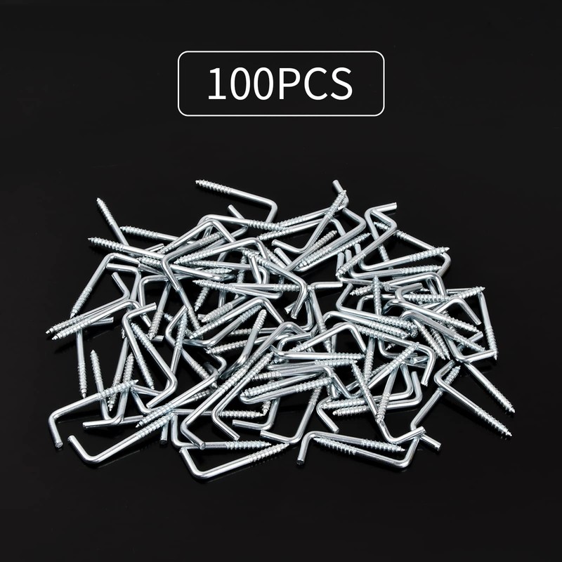 L-Shaped Wall Hook Screw M4 x 40 mm L-Hook Right