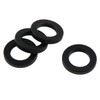 ZZHXSM 4PCS Knurled Microphone Stand Nut 25MM/1Inch Aluminium Microphone Screw
