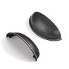 CABDM 2 Pack 3-1/2" Drawer Pulls Oil Rubbed Bronze Cabinet