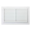 Map Plastic Louvre Air Vent with Flyscreen 9" x 6"