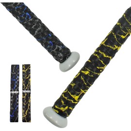 Senston Softball Baseball Bat Grip Tape Super Non-Slip Hockey Bat Handle Wrap Grip Tape, 2 Pack