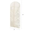 Univivi Hanging Garment Bags, 60" Dress Bags Covers Long with