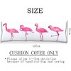 Pink Flamingo Body Pillow Cover Tropical Summer Exotic Animal Bird