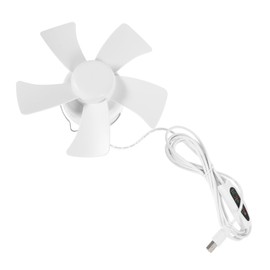 Outanaya Compact Hanging Fan with USB Plug High Wind Power Timer Portable Personal Fan for Dorm Camping Travel Silent Operation for Bedroom Comfort