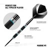 DESIGNA DARTS Corner Marine Steel Tip Dart Set | 80%