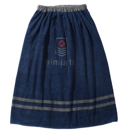ARISANA Wrap Towel, Kids, Boys, 27.6 inches (70 cm), Pool Towel, Wrap Towel, Children, Pool, Swimming, 27.6 inches (70 cm), Length 01.6 inches (03.5 cm), Navy 27.6 inches (70 cm) Length