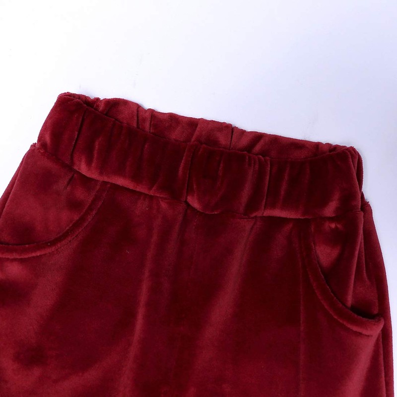 ZFT Conjunto de chándal con Capucha y Sudadera de Terciopelo