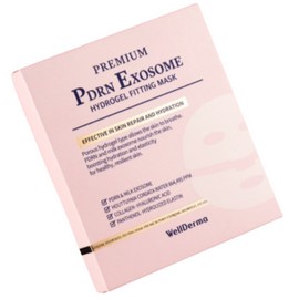 WellDerma Mask Pack PDRN Exosome Hydrogel Fitting 4 Sheets BNS / 웰더마 마스크팩 PDRN 엑소좀 하이드로겔 피팅 4매 BNS