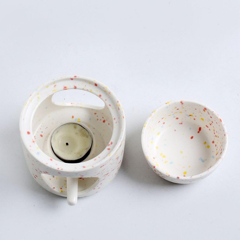 Warmself Aroma Lamp Tea Light Holder Ceramic Wax Melt Burner