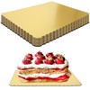 Anscher 25 Pack 14 x 10 Inch Greaseproof Rectangle Cake