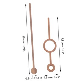 Gadpiparty 1 Set DIY Wall Clock Parts Elegant Clock Hands Replacement Kit for Craft Projects Easy Installation for Watchmakers and Collectors Modification