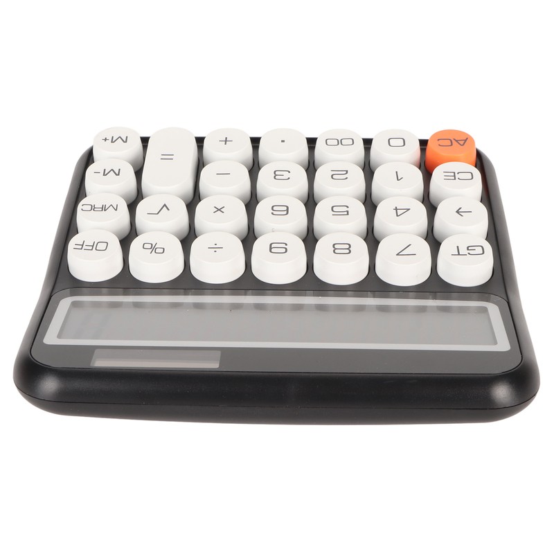 12 Digit Calculator Round Button LCD Display Calculator Detachable Auto