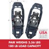 MSR Evo Trail Snowshoes, 22 Inch Pair, Ranger