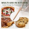 Muso Wood Wooden French Rolling Pin For Baking, Beech Wood