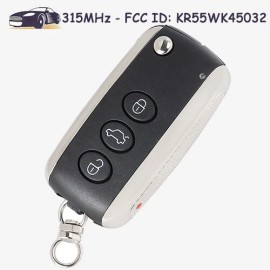KEYECU Smart Remote Key Fob 4 Button 315 MHz for Bentley Continental GT GTC Flying Spur