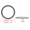 X AUTOHAUX Headset Spacer 1mm Carbon Fiber Handlebar Stem Spacer