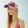 TRADERPLUS Sequin Baseball Cap Adjustable Rhinestone Butterfly Baseball Cap (AU,