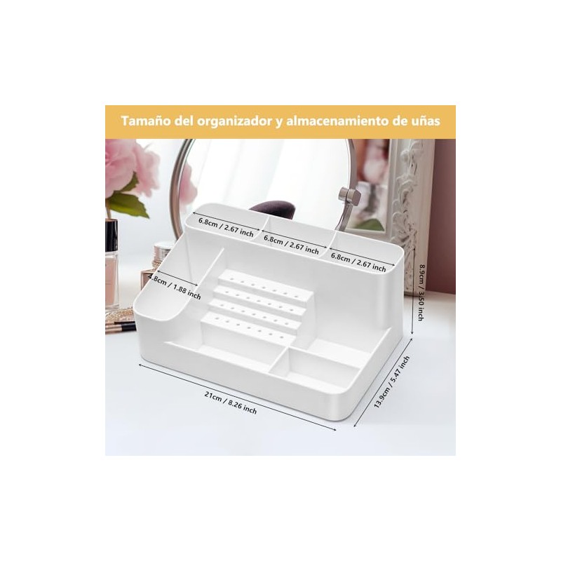 CGBE Soporte para Brocas de Uñas - 28 Agujeros -