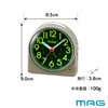 Mag T-730 CGM-Z Alarm Clock, Small, Analog, Easy to Read,