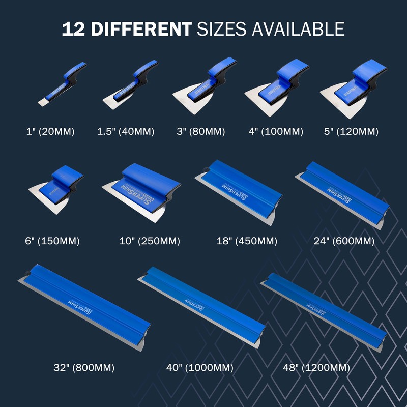 REFINA SUPERSKIM Mini Plastering Spatula for Drywall & Airless Plasters