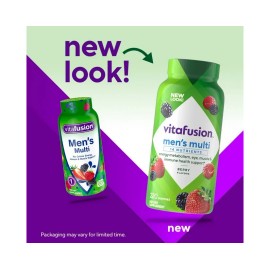 Vitafusion Men’s Multivitamin Gummies 220 Ct – Tasty Daily Support