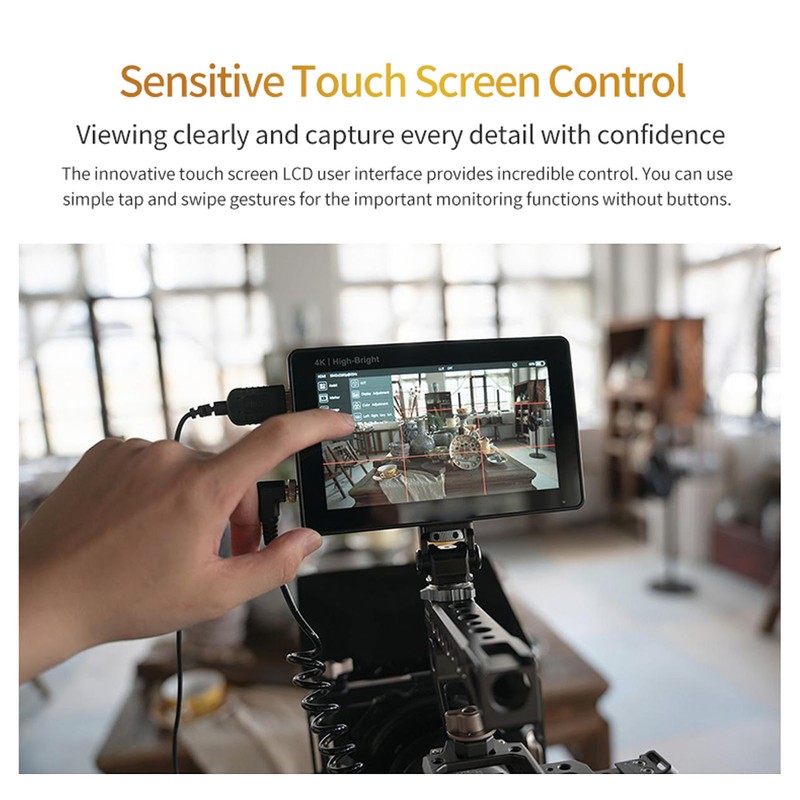 F6 PLUSX 5.5 Inch Camera Field Display 1600nit IPS FHD