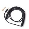 Saipomor ATH-M70x Audio Cable Coiled Replacement 3.5mm/6.35mm to 2.5mm Male