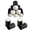 Pack of 10 Finger Sponge Daubers, Black Finger Sponge Daubers,