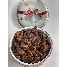 Cinnamon Roasted Nuts Gift Tin (Pecans, 2 Pound)
