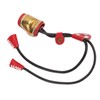 Archery Thumb Protector Regulable Design Safety Rope Brass Cowhide Material