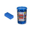 Simba 104118906 - Blox, 100 Blue Building Blocks for Children
