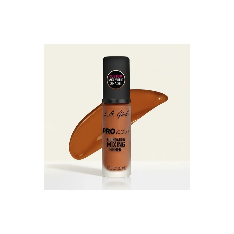 Base De Maquillaje Líquida L.a. Girl Pro Matte Naranja 30ml