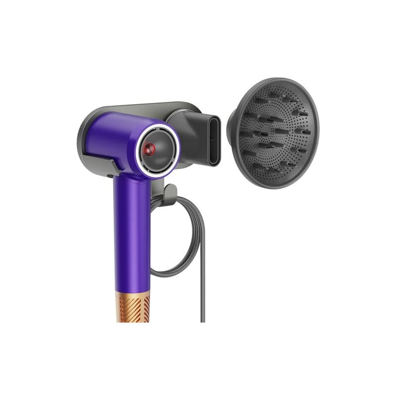 Hair Dryer Holder Wall Mounted, Blow Dryer Holder With 3