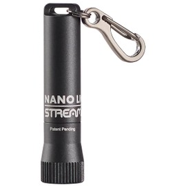 Streamlight 73020 Nano Light II 20-Lumen Miniature Keychain LED Flashlight, Black | Streamlight