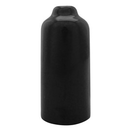 FORTISVEX Black 4-1/4 Inch Vinyl Flagpole Snap Cover