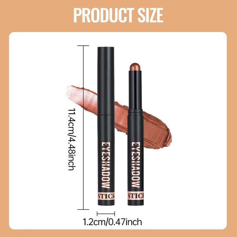 ALIIP Eyeshadow Stick, Creamy Eyeshadow Stick, Eyeshadow Pen, Shimmer Eyeshadow