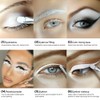 DE'LANCI Single Pearl White Eyeshadow Palette, White Matte Eyeshadow Makeup,